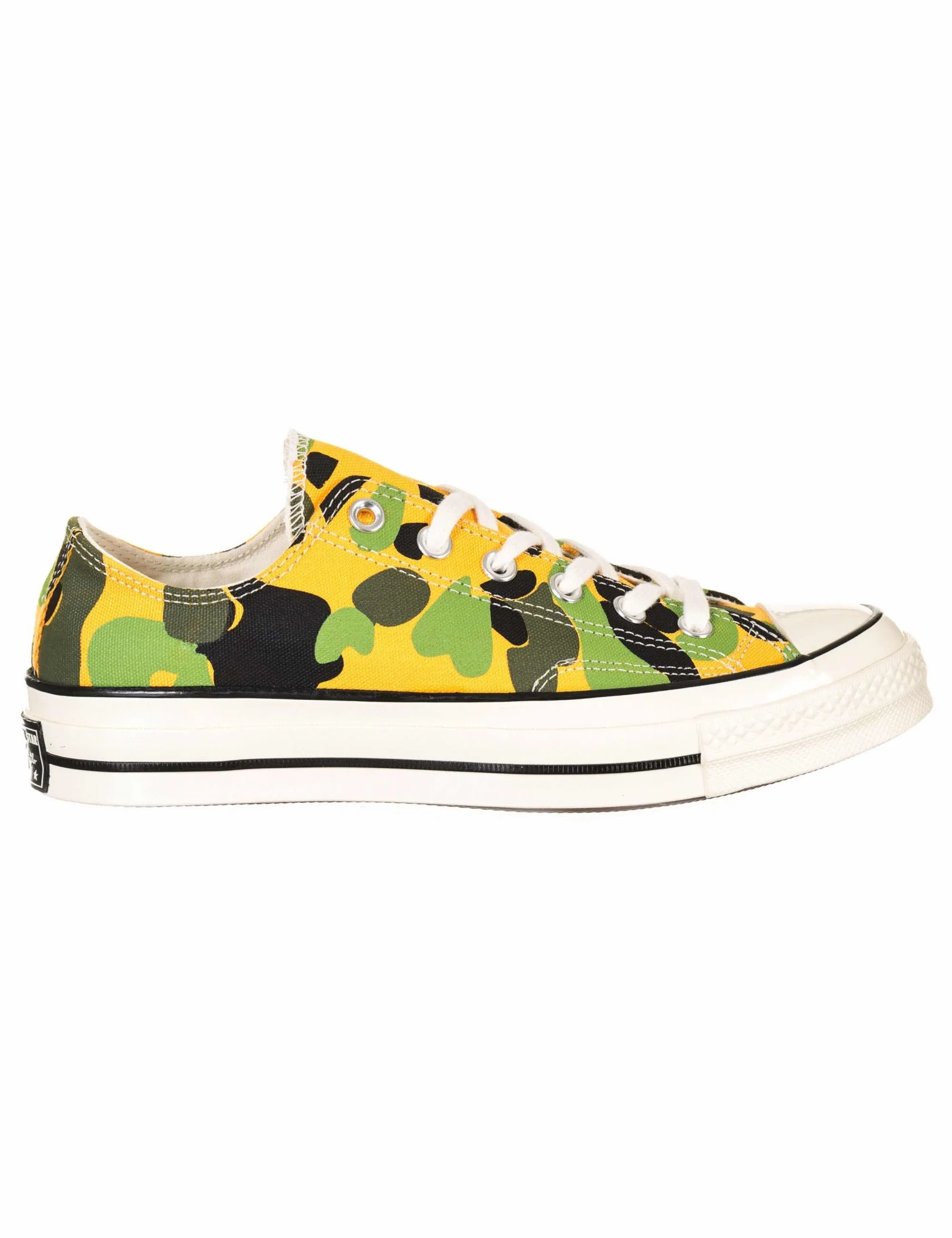 1970s Chuck Taylor All Star Ox Trainers - Camo (University Gold/Black)