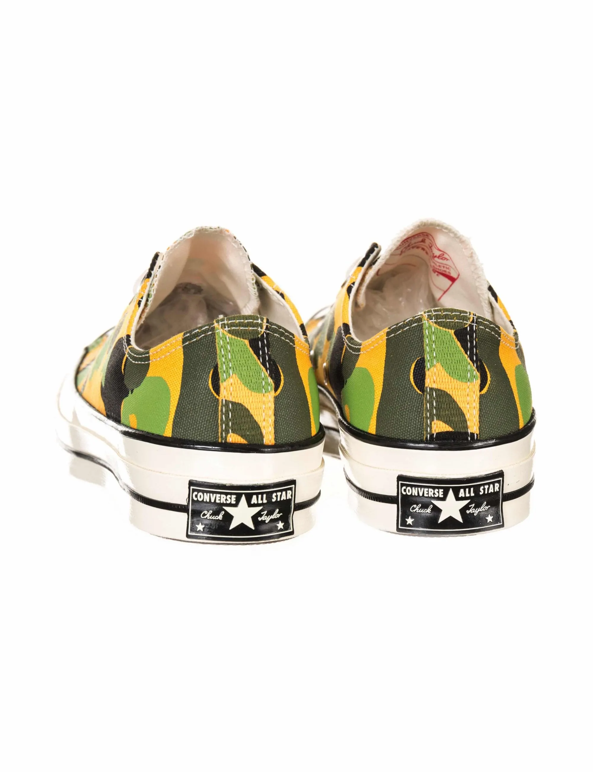 1970s Chuck Taylor All Star Ox Trainers - Camo (University Gold/Black)