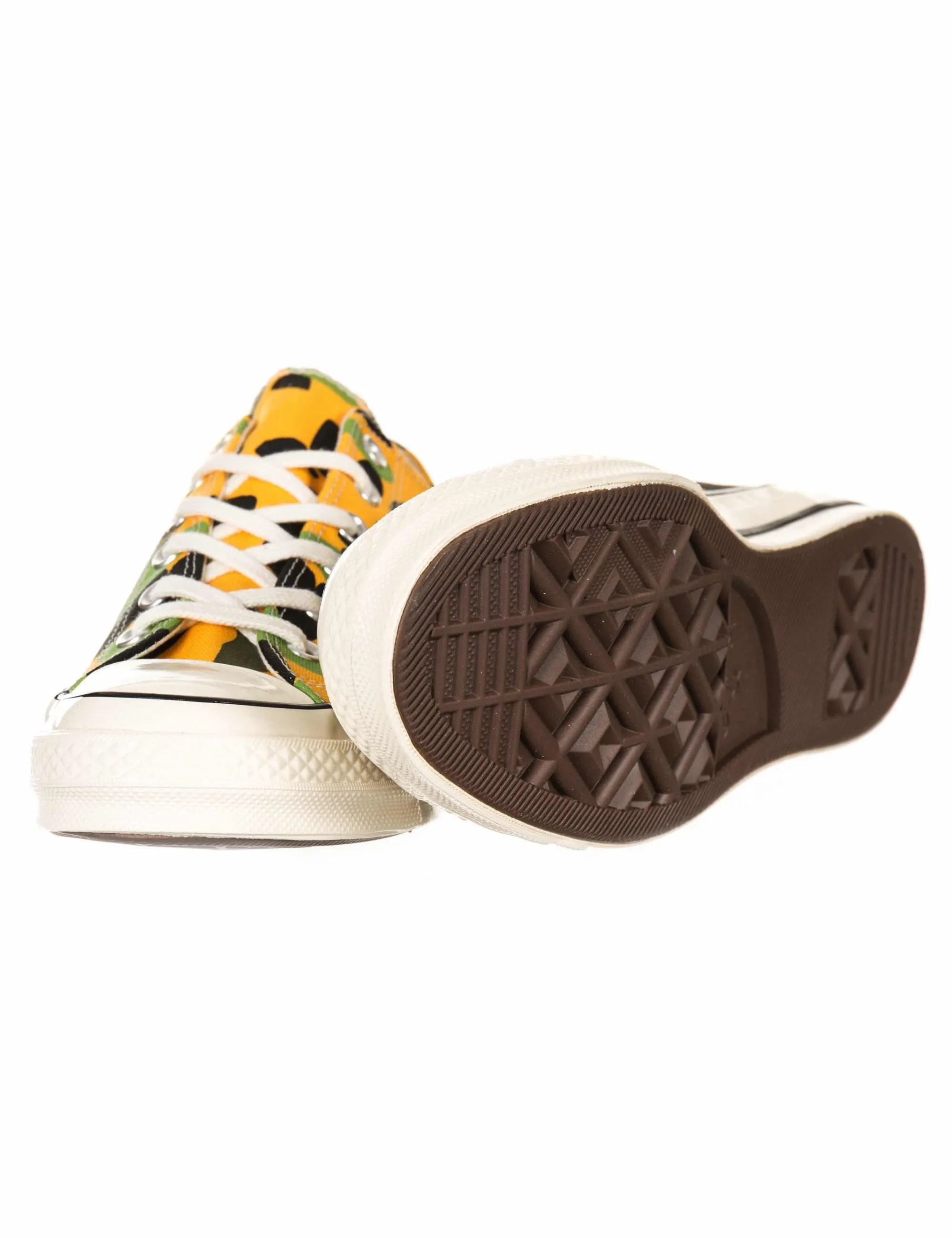 1970s Chuck Taylor All Star Ox Trainers - Camo (University Gold/Black)