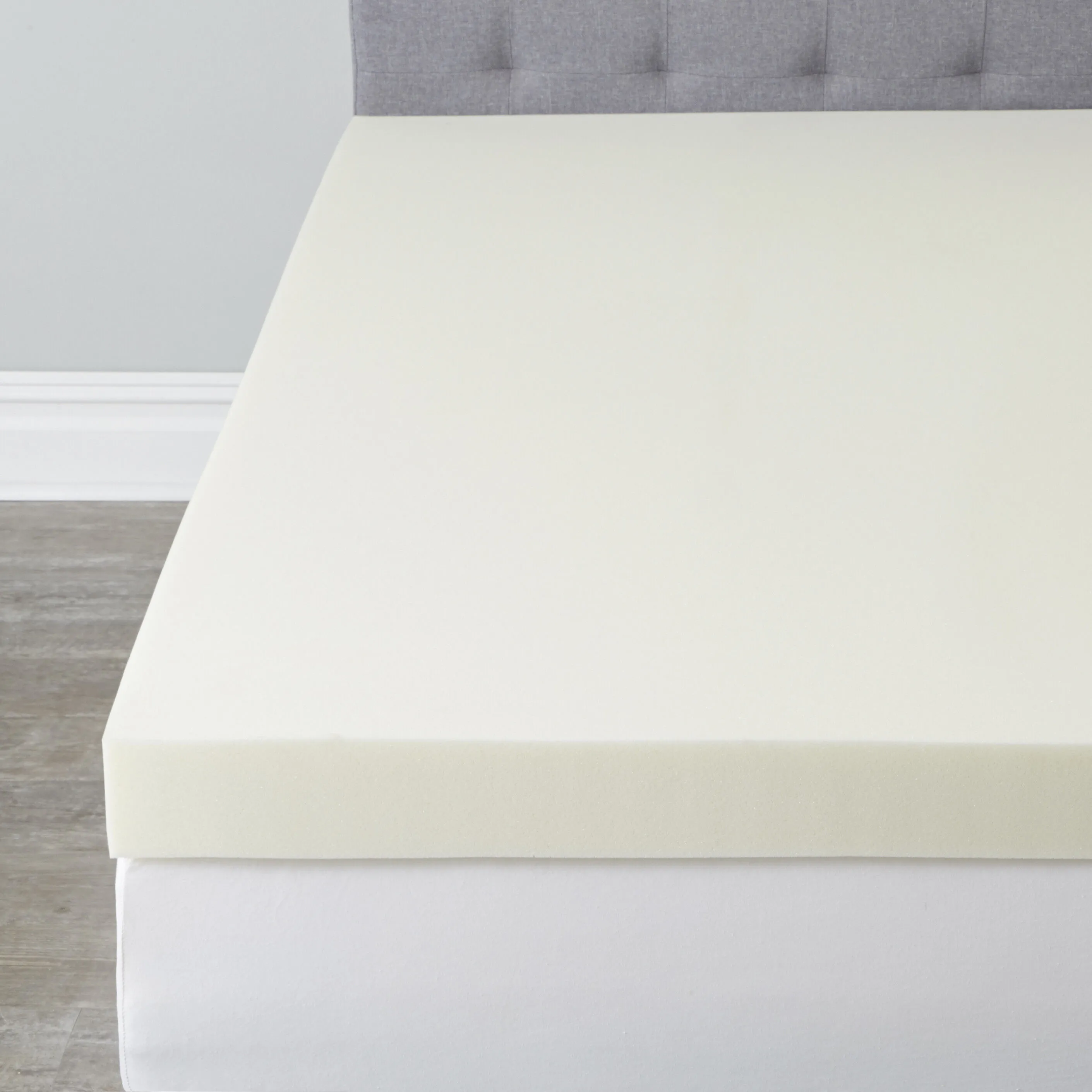 4" Thick Visco Elastic Memory Foam Mattress Topper