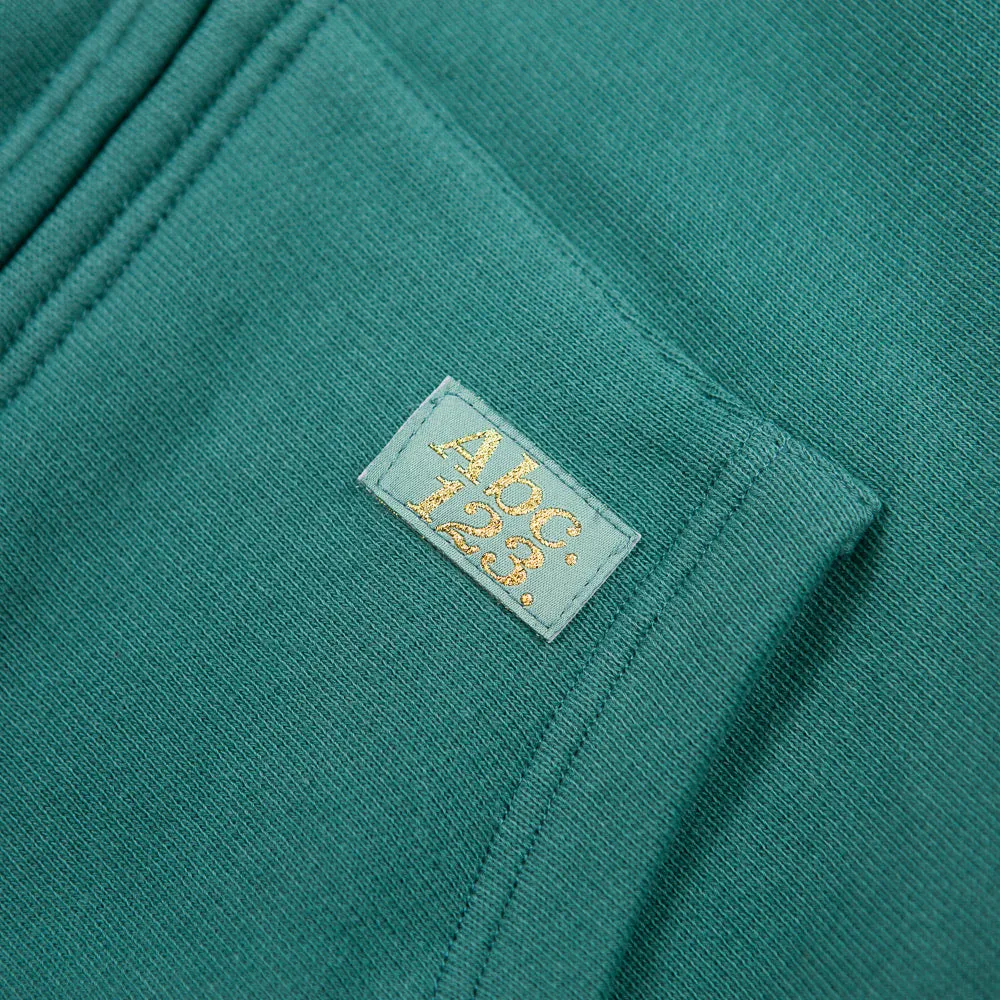 Abc. 123. Zip-Up Hoodie (Apatite)