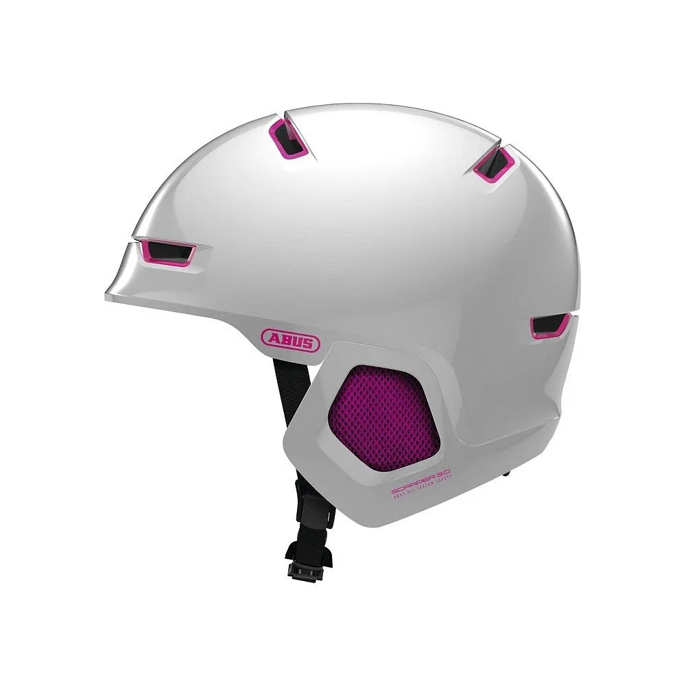 Abus Scraper Kid 3.0 Helmet - Shiny White