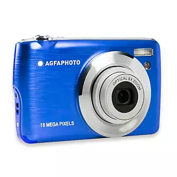 Agfa Realishot DC8200 Digital Camera with 16GB SD Card & Camera Bag - Blue | Kaleidoscope