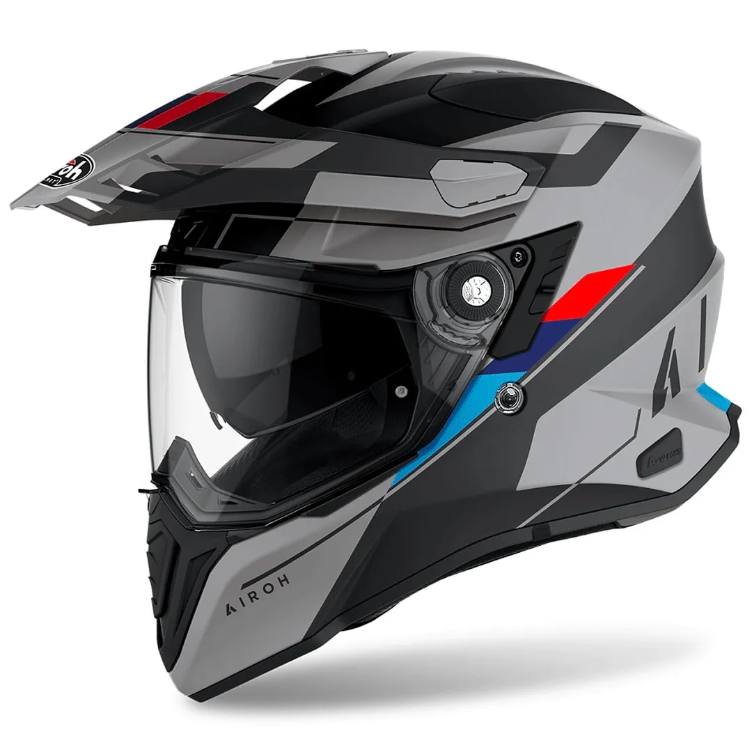 Airoh - Commander Skill Black/Grey Adventure Helmet