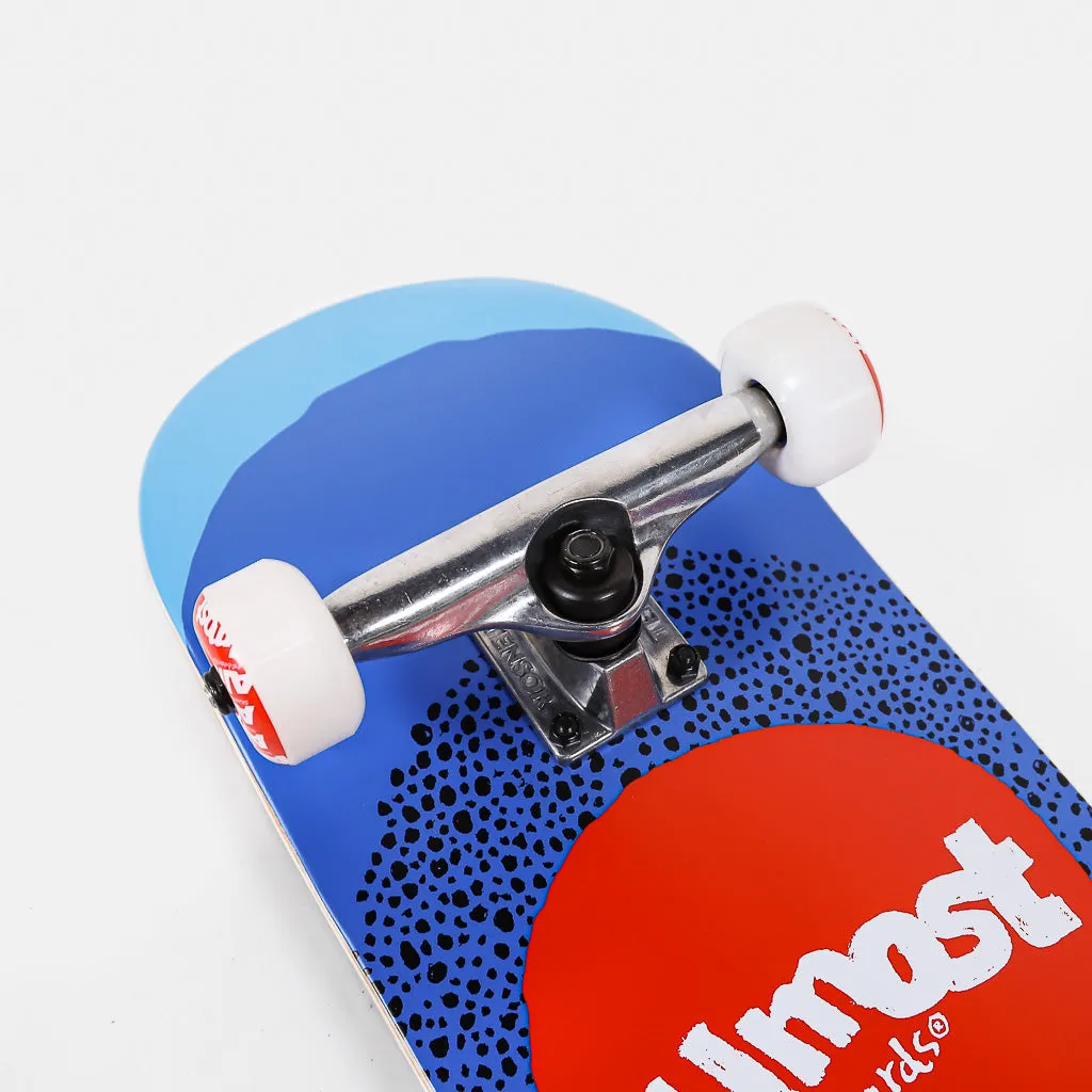 Almost Skateboards - 8.25 Radiate First Push Complete Skateboard - Blue