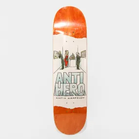 Anti Hero Skateboards - 8.06 Austin Kanfoush Expressions Skateboard Deck - Orange Stain