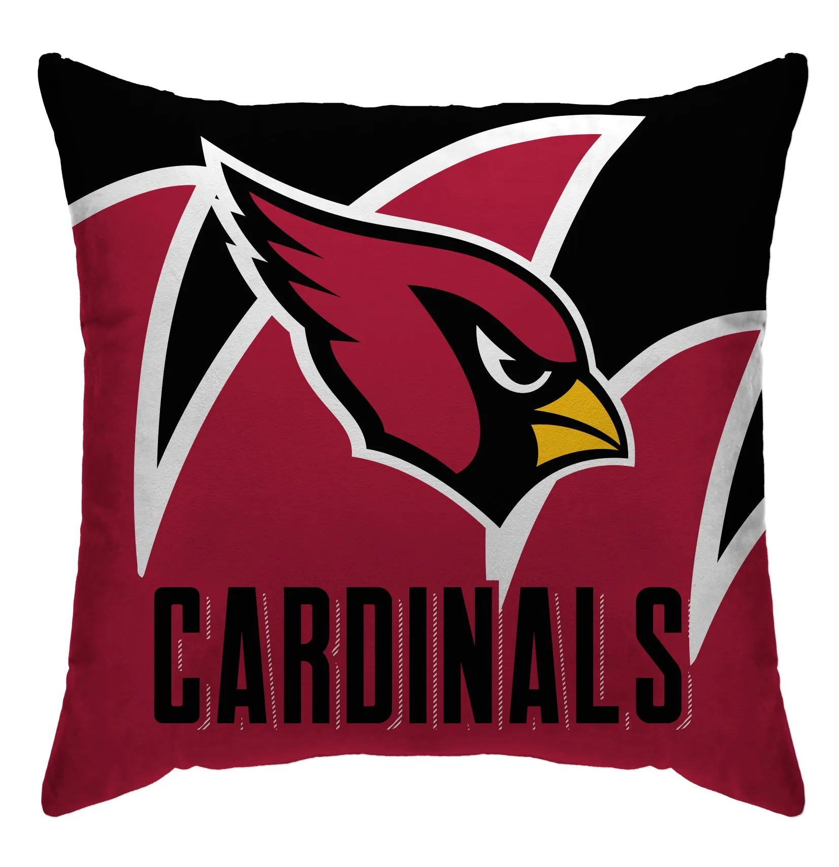 Arizona Cardinals Shark Tooth Throw Pillow