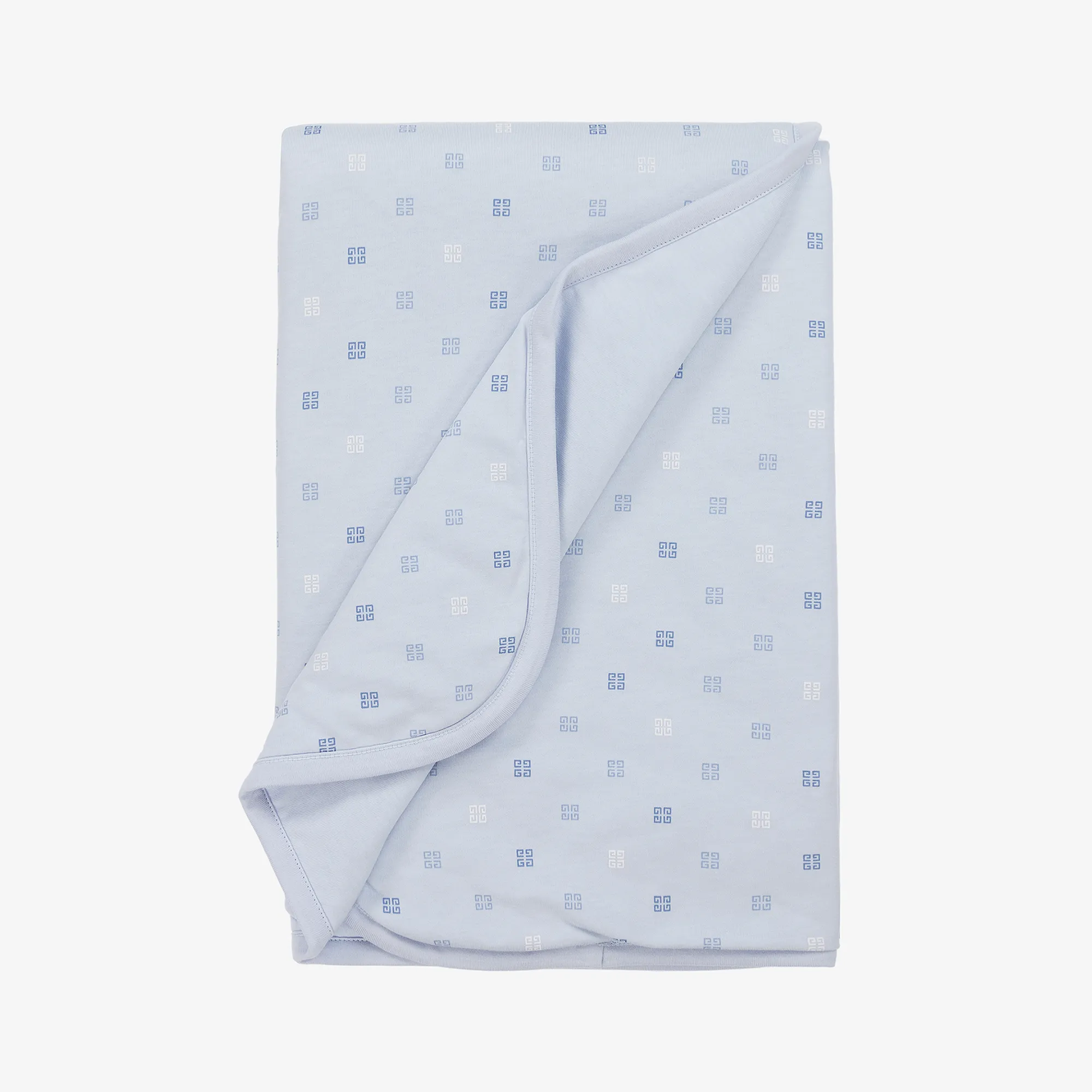 Blue Cotton Padded Blanket (78cm)