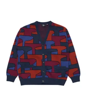 by Parra canyons all over knitted cardigan