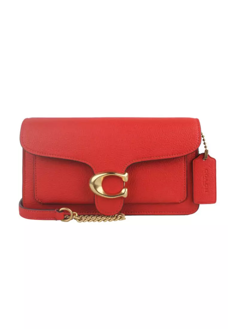 Coach COACH Tabby Women's Red Eye-catching Lock Shoulder Crossbody Bag