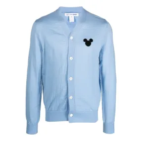 COMME des GARCONS Shirt x BE@RBRICK Knitted Cardigan - Blue