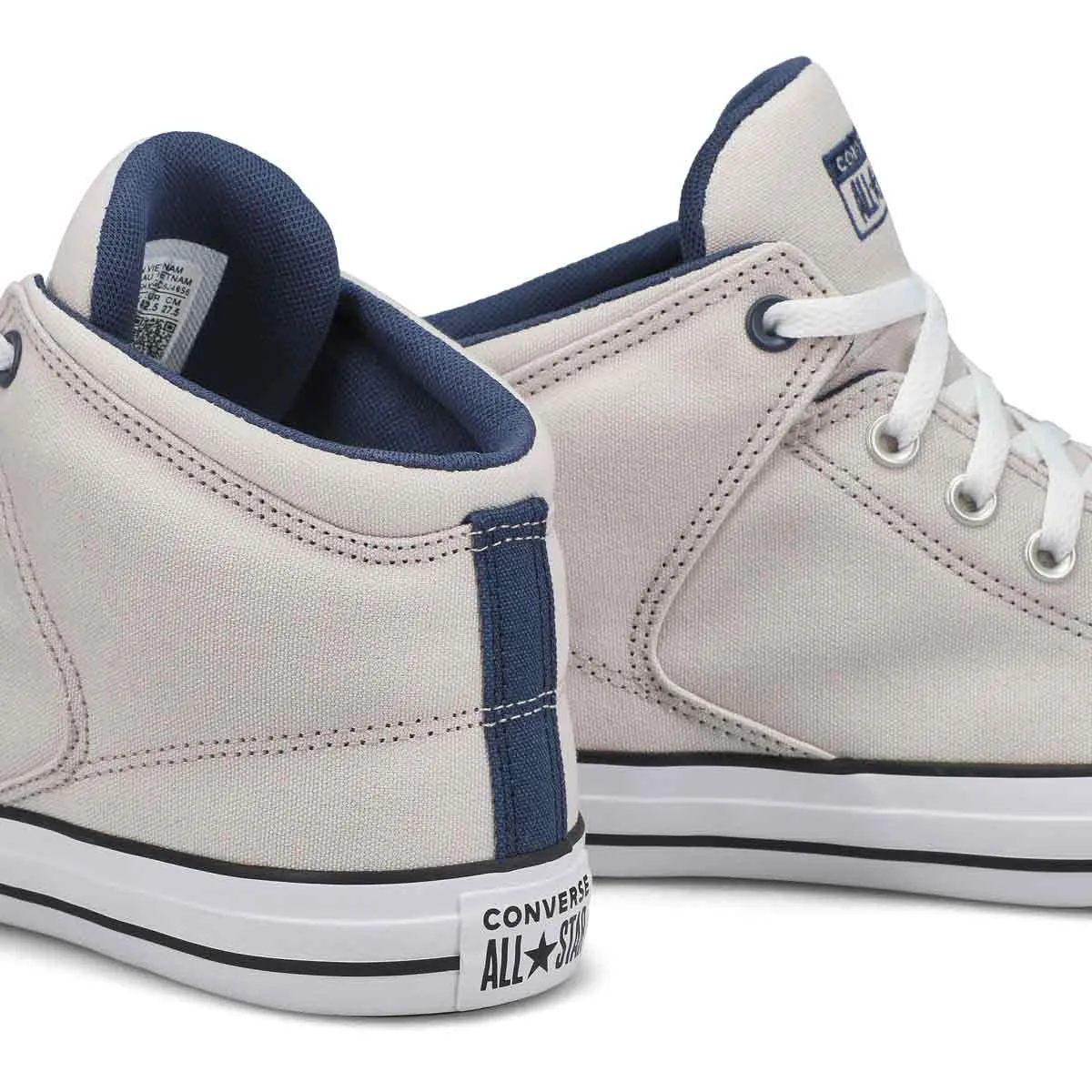 CONVERSE CHUCK TAYLOR ALL STAR HIGH STREET MID - PALE PUTTY/ NAVY/WHITE