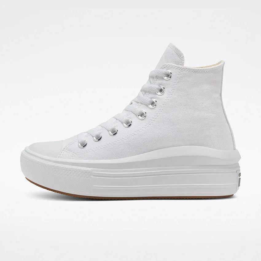 Converse - Chuck Taylor All Star Move Hi White