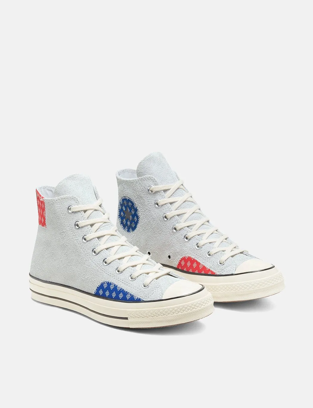 Converse Twisted Prep 70's Chuck Taylor Hi (166854C) - Photon Dust/Rush Blue