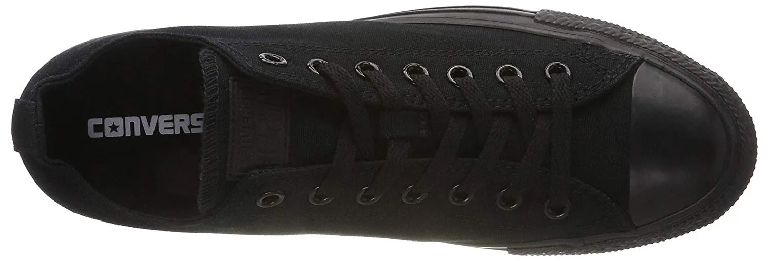 Converse Unisex Chuck Taylor All Star Low Top Sneakers - Black Monochrome