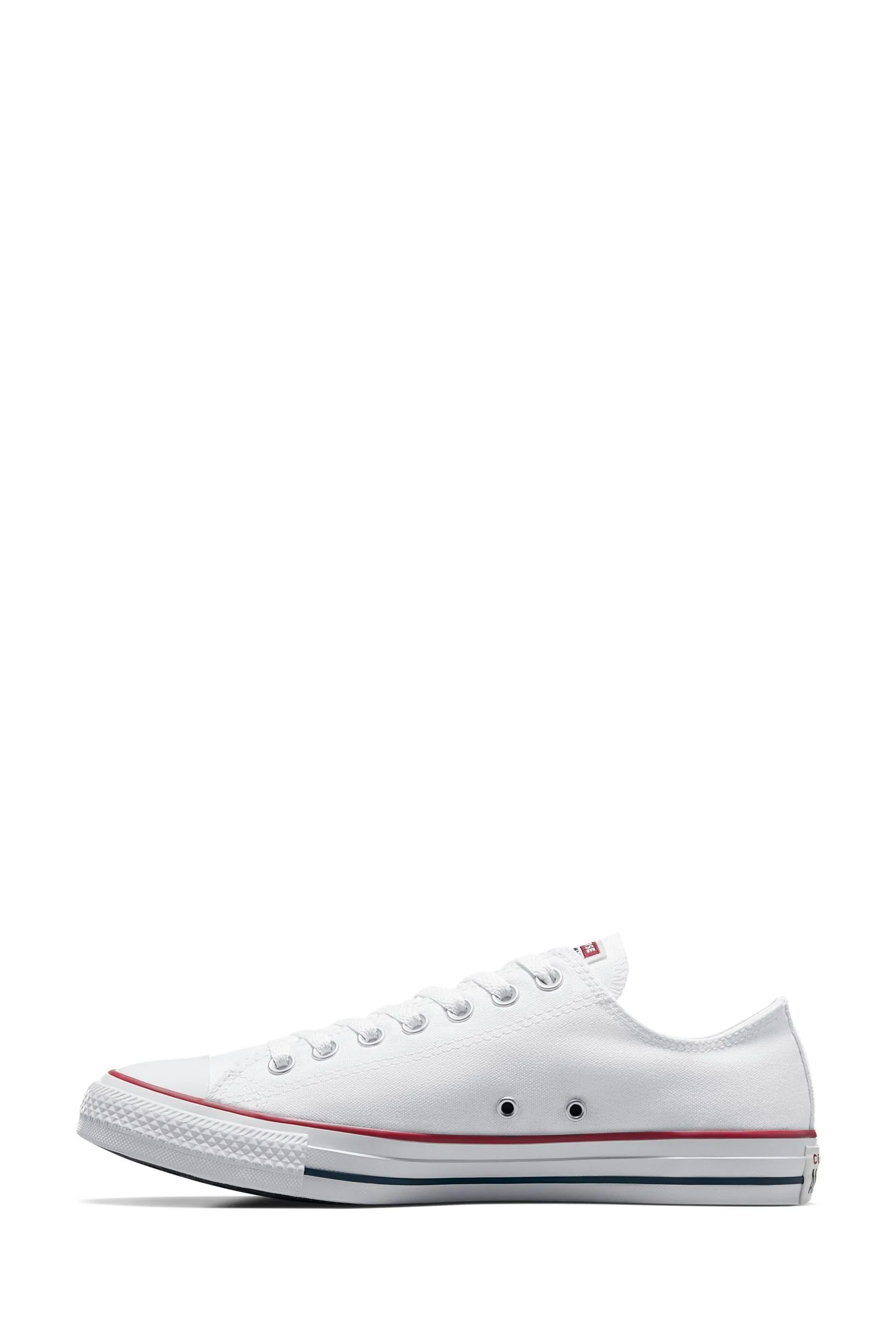 Converse White Regular Fit Chuck Taylor All Star Ox Trainers