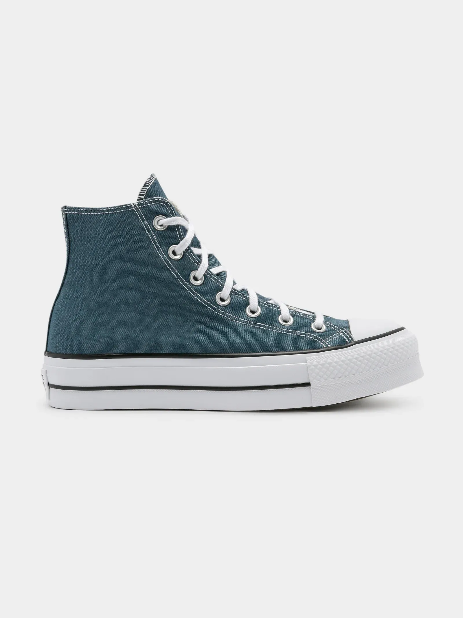 CONVERSE WOMENS CHUCK TAYLOR ALL STAR LIFT PLATFORM HI - NAVY