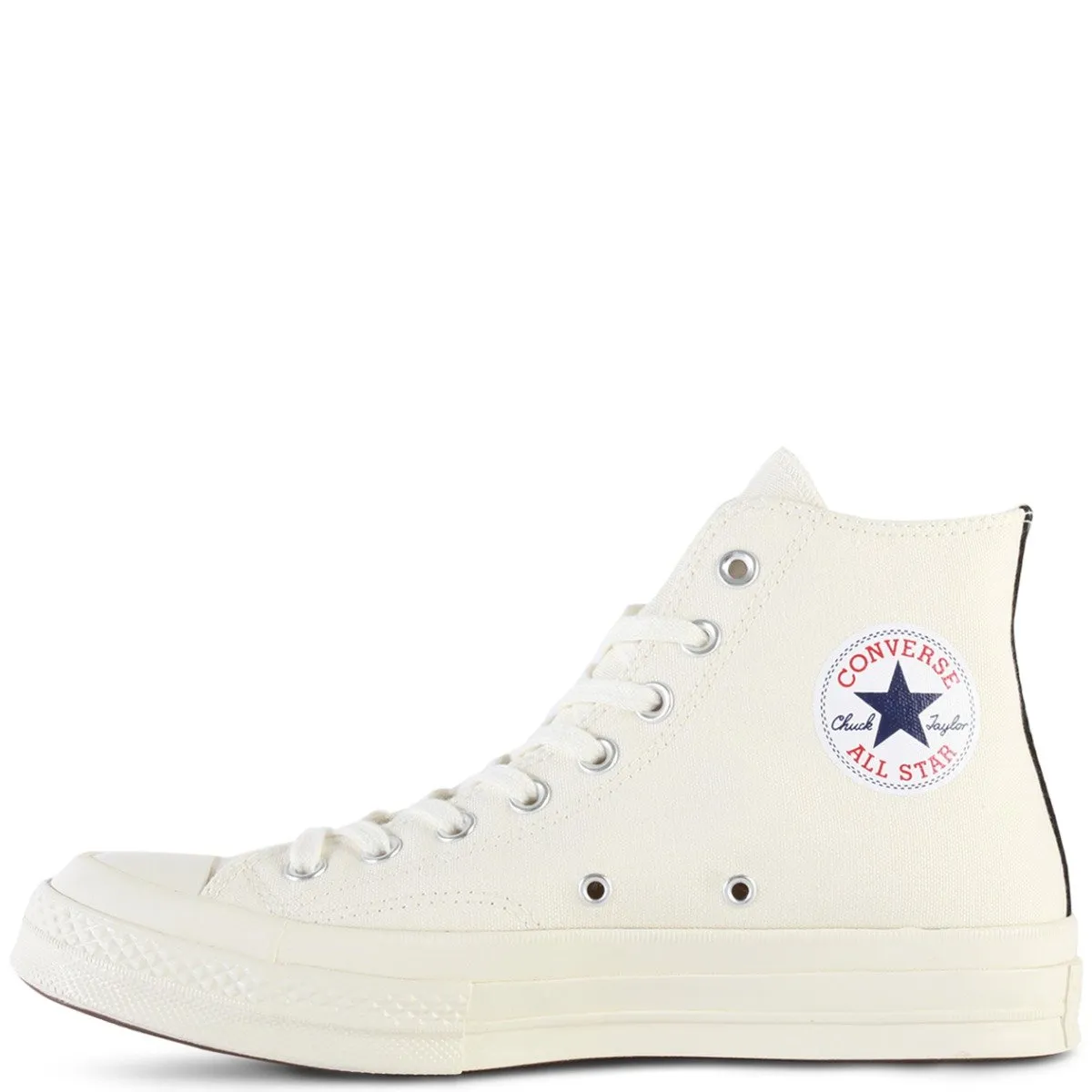 CONVERSE X COMME DES GARCONS PLAY Chuck Taylor High White - White AZ-K112-001-2