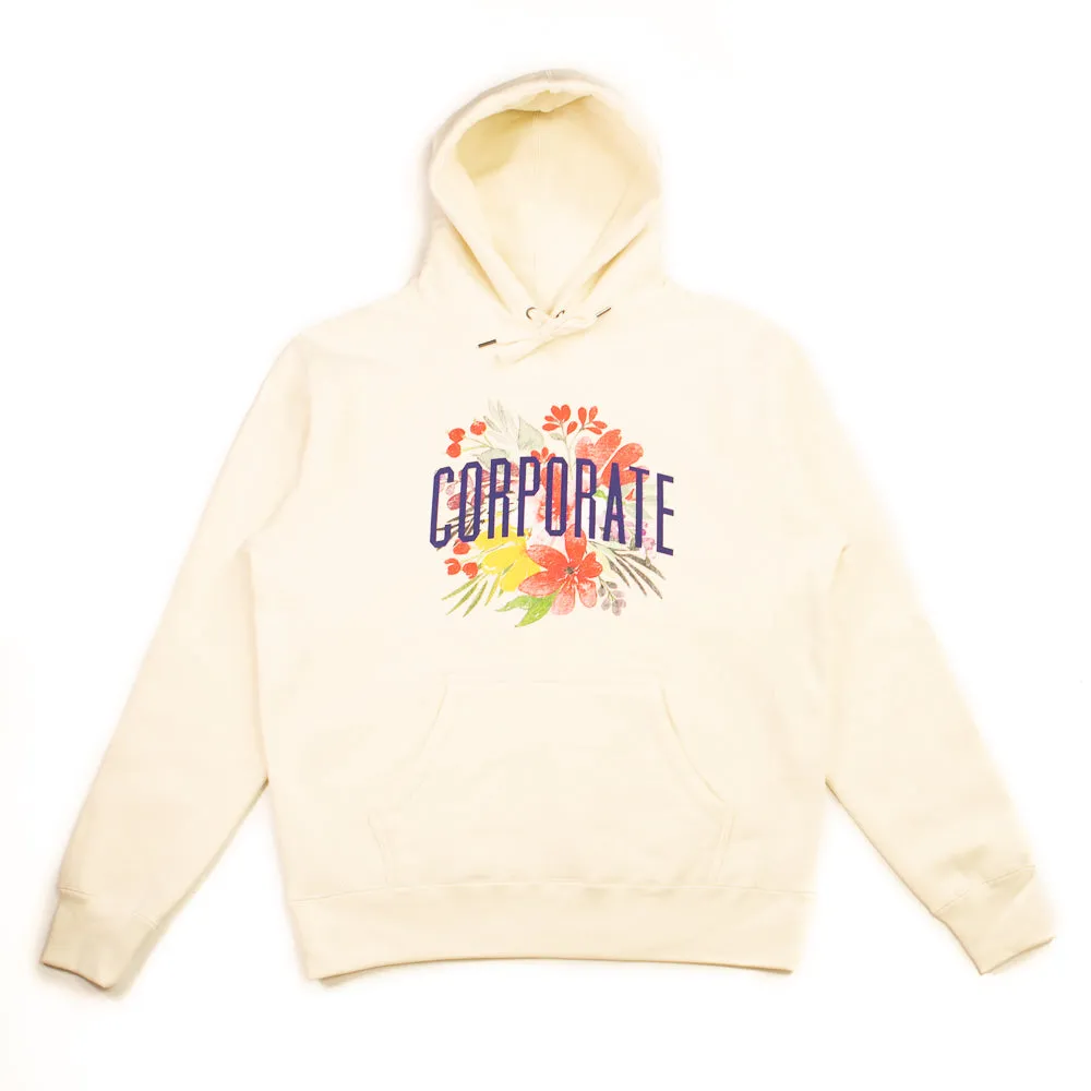 Corporate Flower Hoodie (Bone)