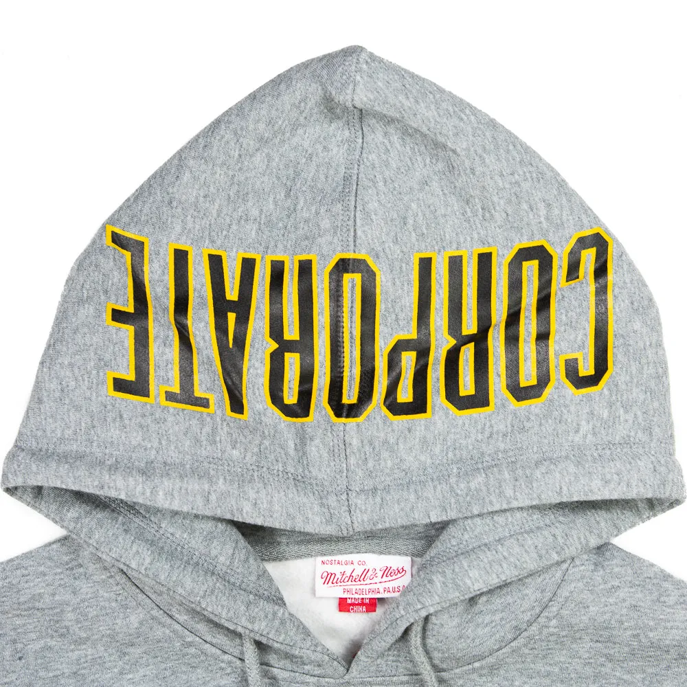 Corporate x Mitchell & Ness Seek Logo Hoodie (Heather Gray)