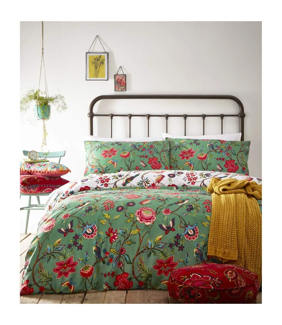 Creative Cloth Pomelo Duvet Cover Set (Verdi) - UTRV1328