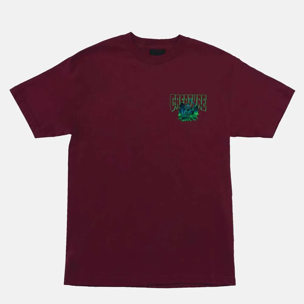 Creature Skateboards - Hellbound T-Shirt - Maroon