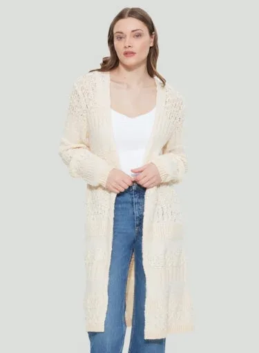 Dex Longline Textured Cardigan