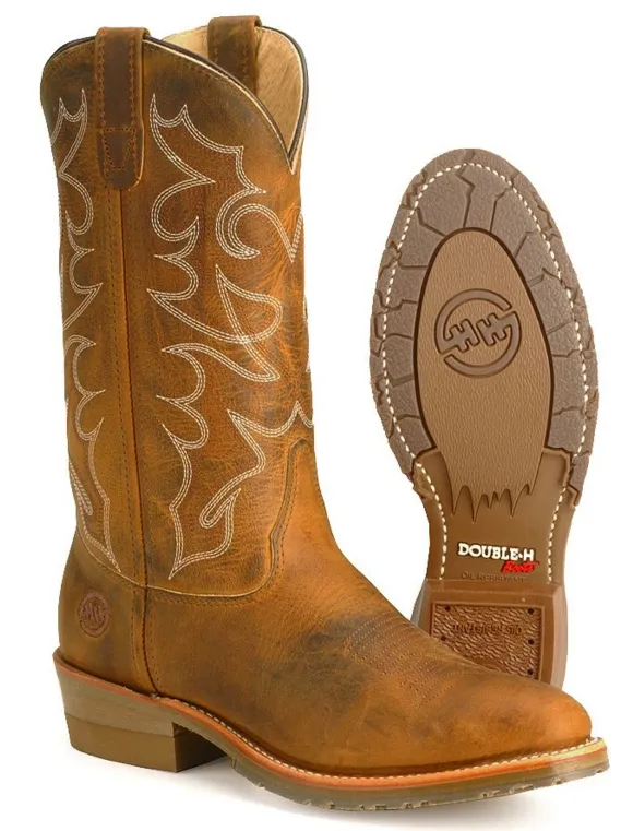 Double H  Dylan Work Western Boot