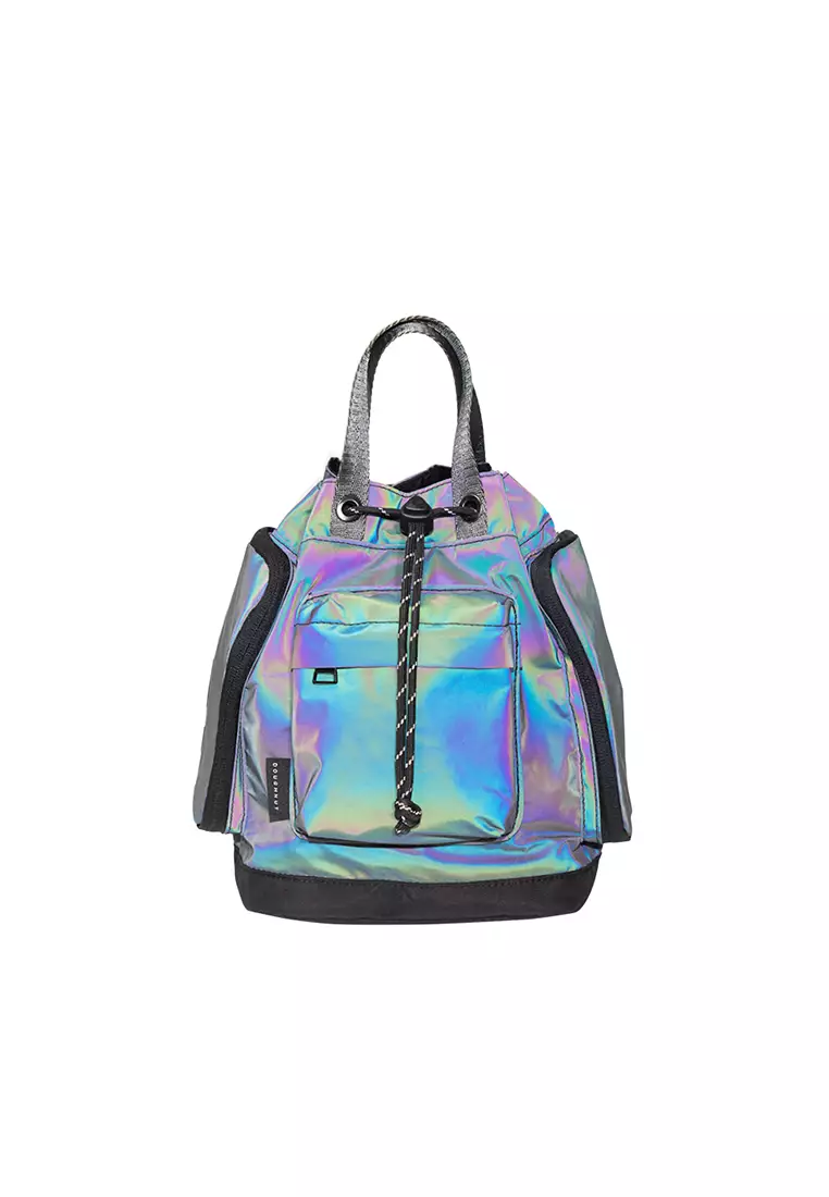 Doughnut Pyramid Tiny Limelight Series Dark Rainbow Crossbody Bag