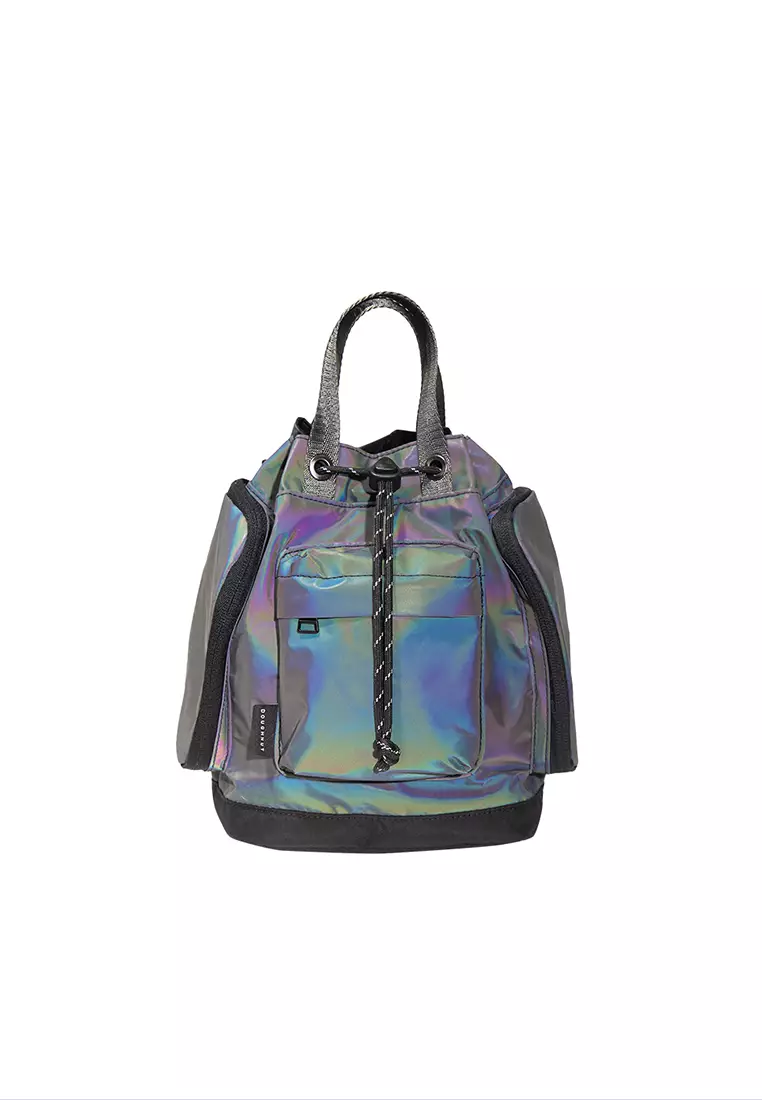 Doughnut Pyramid Tiny Limelight Series Dark Rainbow Crossbody Bag