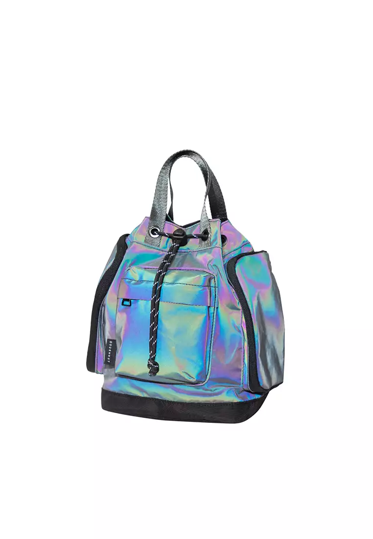 Doughnut Pyramid Tiny Limelight Series Dark Rainbow Crossbody Bag