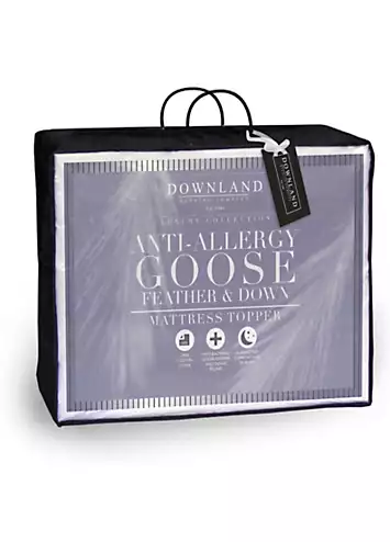 Downland Goose Feather & Down Anti Allergy Mattress Topper | Kaleidoscope