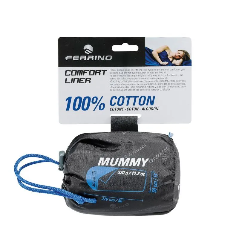 Ferrino Comfort Liner Mummy - Sleeping Bag Liner