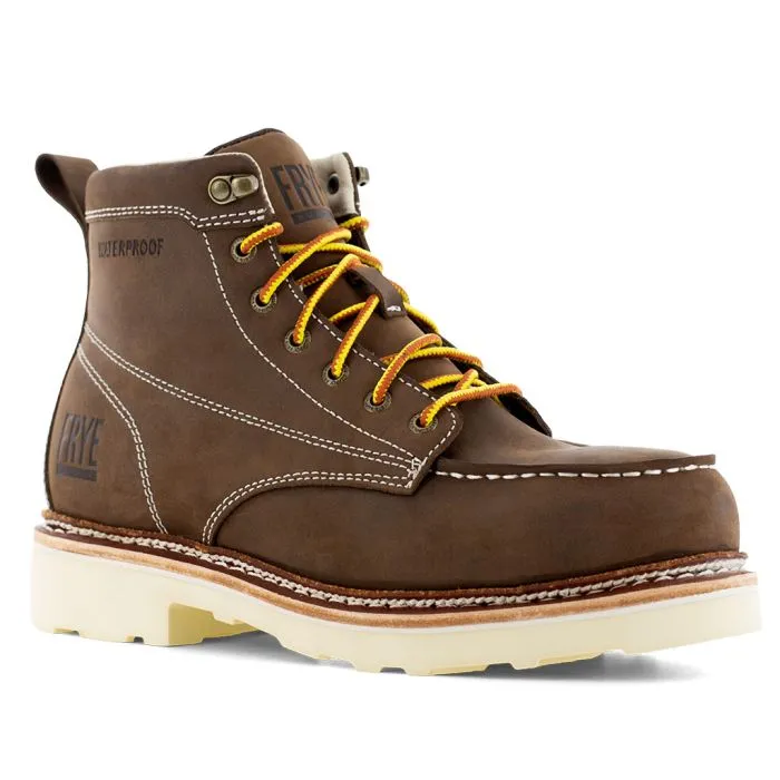 Frye Supply Men's 6 Inch Work Boot WP ST SR EH