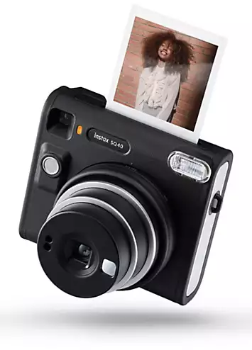 Fujifilm Instax Square SQ40 Instant Camera - Black | Kaleidoscope