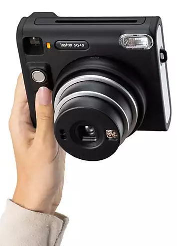 Fujifilm Instax Square SQ40 Instant Camera - Black | Kaleidoscope