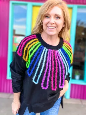 Glitter Yarn Sweater