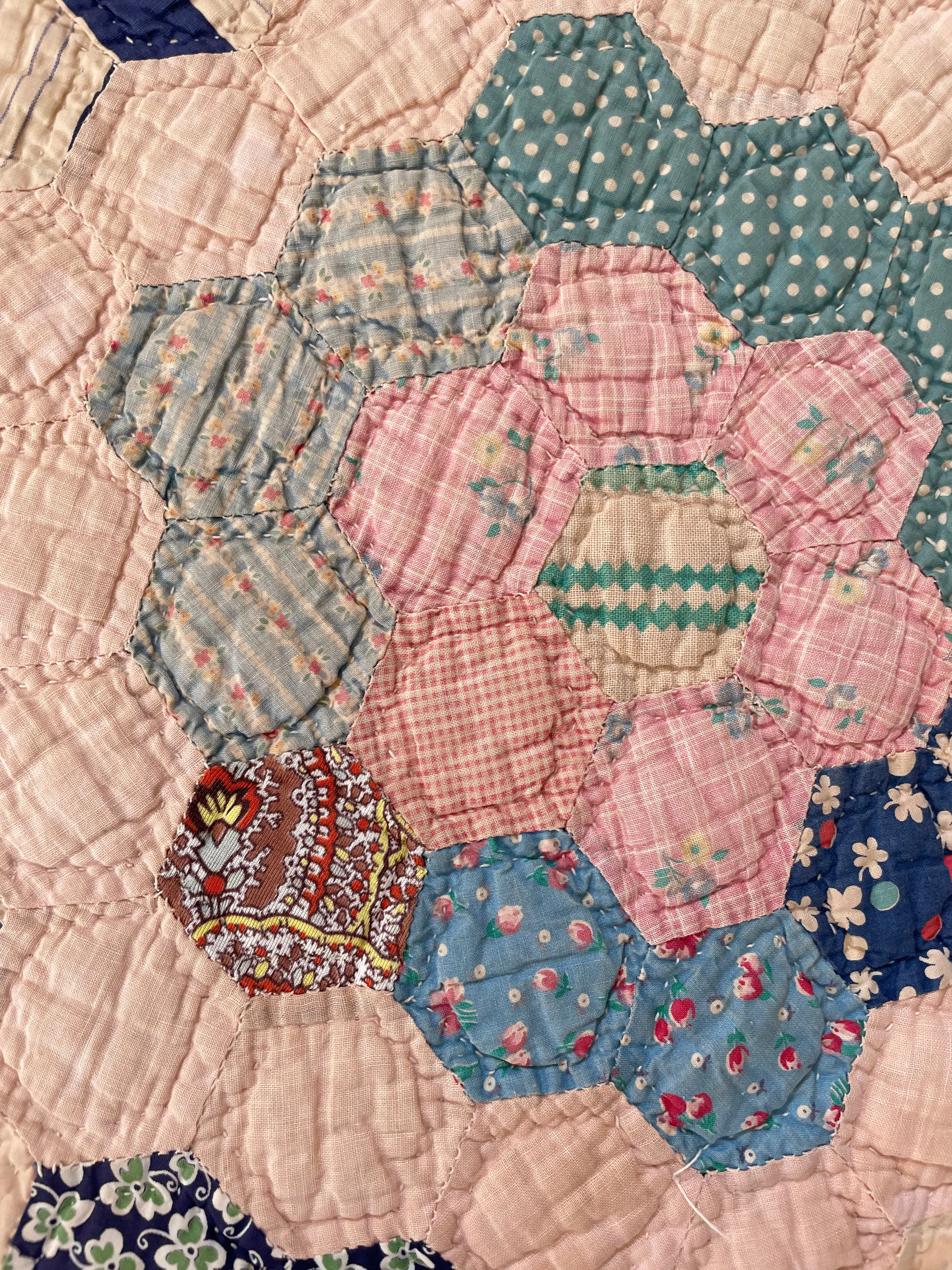 Grandma's Garden 1930s Quilt