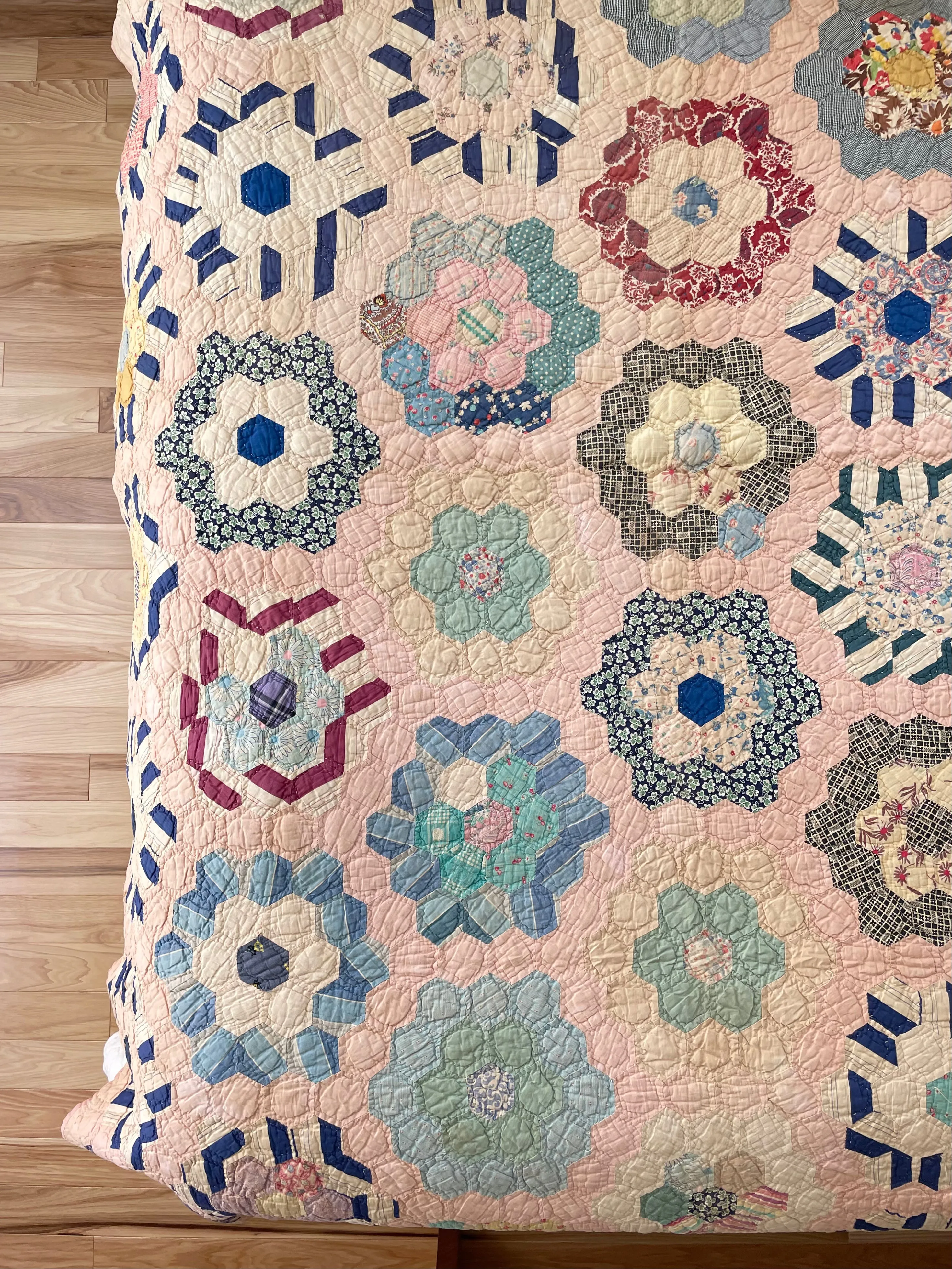 Grandma's Garden 1930s Quilt