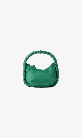  Hereu      Espiga Mini Nylon Plaited Crossbody Bag - Mint 