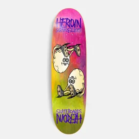 Heroin Skateboards - 8.75 Symmetrical Egg Rainbow Skateboard Deck