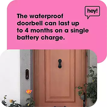 Hey Smart Surveillance Kit (Doorbell & External Camera) by Hey! | Kaleidoscope