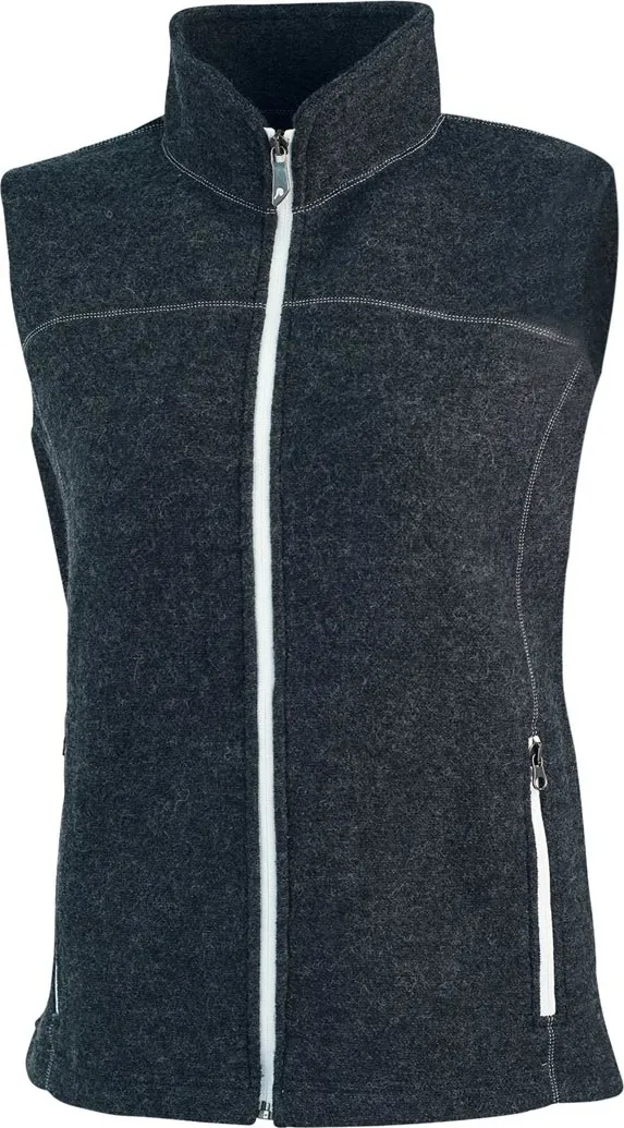 Ivanhoe Women's Beata Vest Graphite Marl | Buy Ivanhoe Women's Beata Vest Graphite Marl here | Outnorth