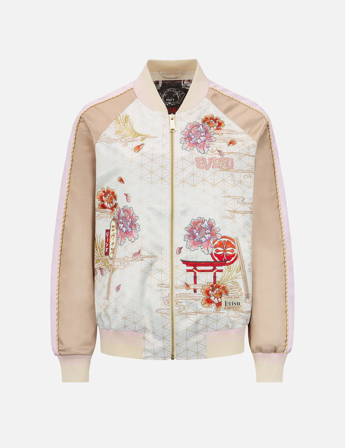 Japanese Painting Embroidery Souvenir Jacket