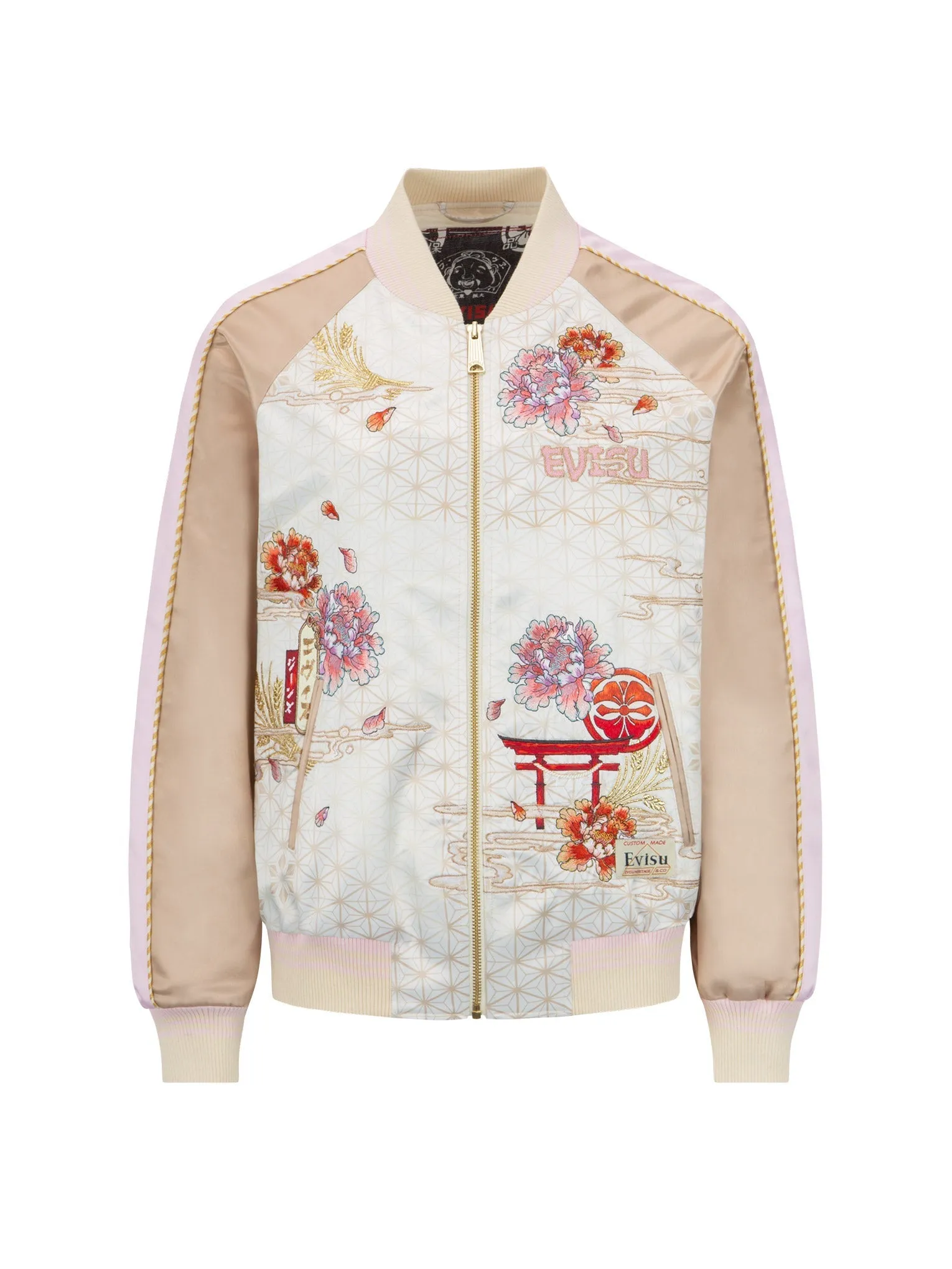 Japanese Painting Embroidery Souvenir Jacket