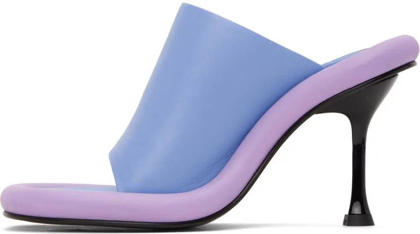 JW Anderson Blue Bumper-Tube Mules