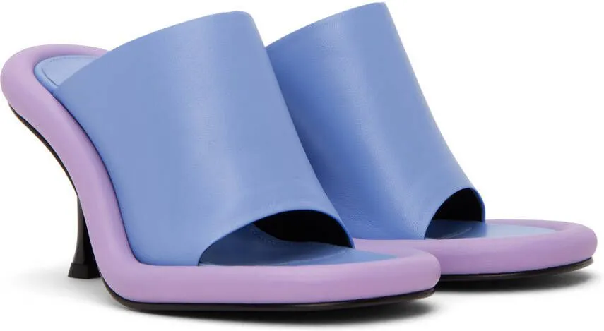 JW Anderson Blue Bumper-Tube Mules