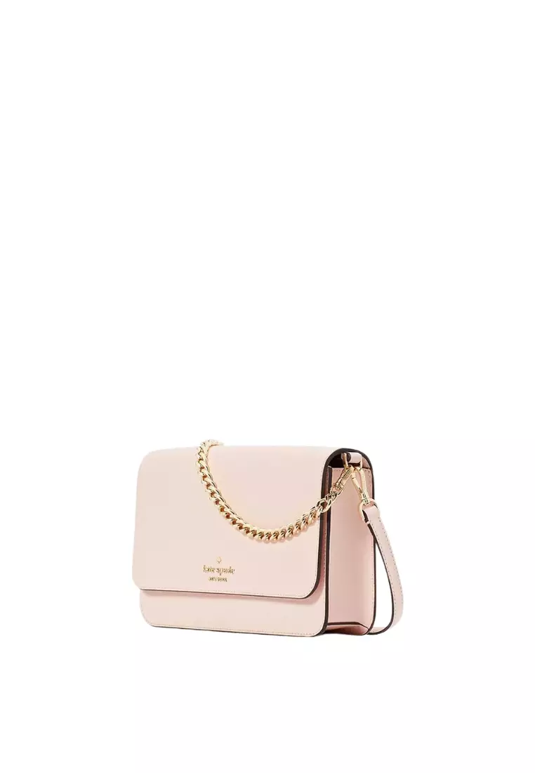 Kate Spade Kate Spade Madison Crossbody Bag Flap Convertible In Conch Pink KC430