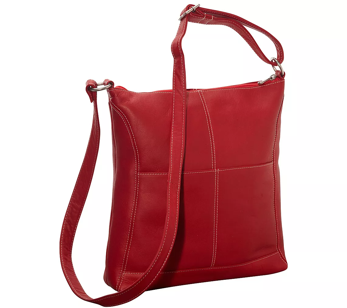 Le Donne Leather Easy-Slip Crossbody Shoulder Bag