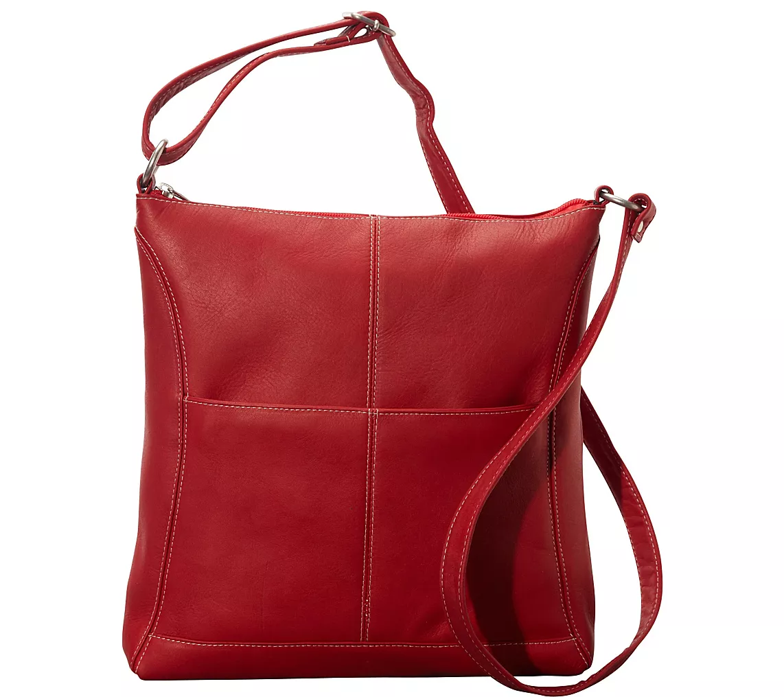 Le Donne Leather Easy-Slip Crossbody Shoulder Bag